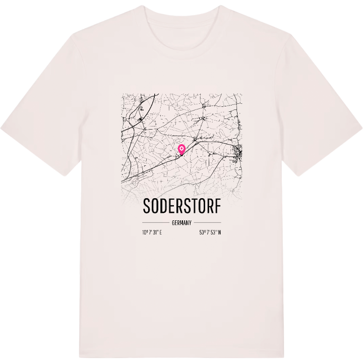 Soderstorf kort T-shirt – t-shirt fra PinShirt