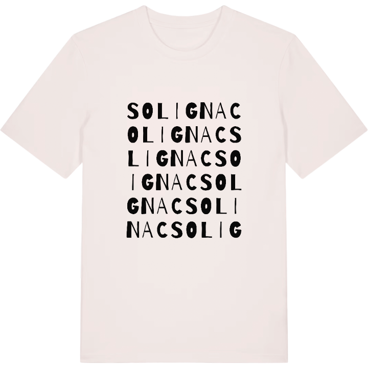 Solignac ordleg T-shirt – t-shirt fra PinShirt
