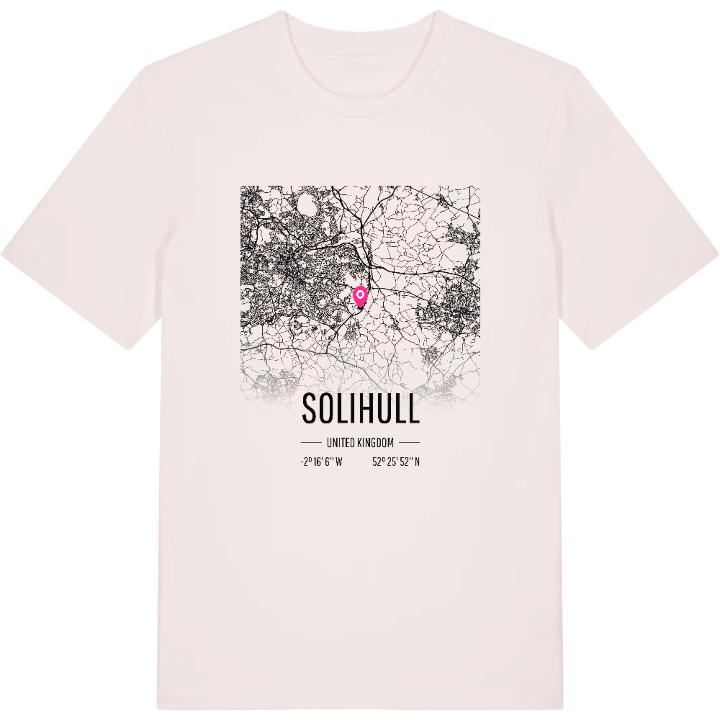 Solihull kort T-shirt – t-shirt fra PinShirt
