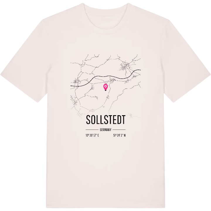 Sollstedt kort T-shirt – t-shirt fra PinShirt