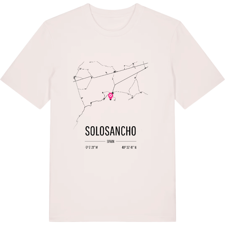 Solosancho kort T-shirt – t-shirt fra PinShirt