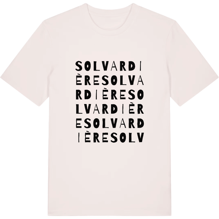 Solvardière ordleg T-shirt – t-shirt fra PinShirt