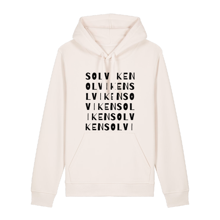 Solviken ordleg hættetrøje – hættetrøje fra PinShirt