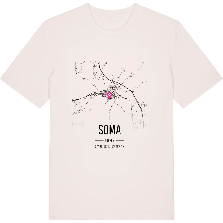 Soma kort T-shirt – t-shirt fra PinShirt