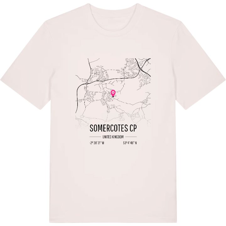 Somercotes CP kort T-shirt – t-shirt fra PinShirt