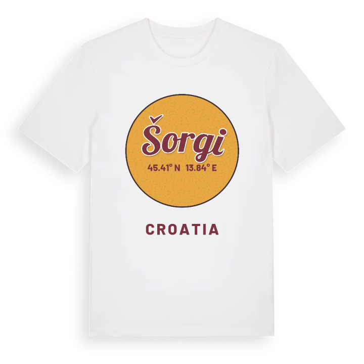 Šorgi cirkel t-shirt – t-shirt fra PinShirt