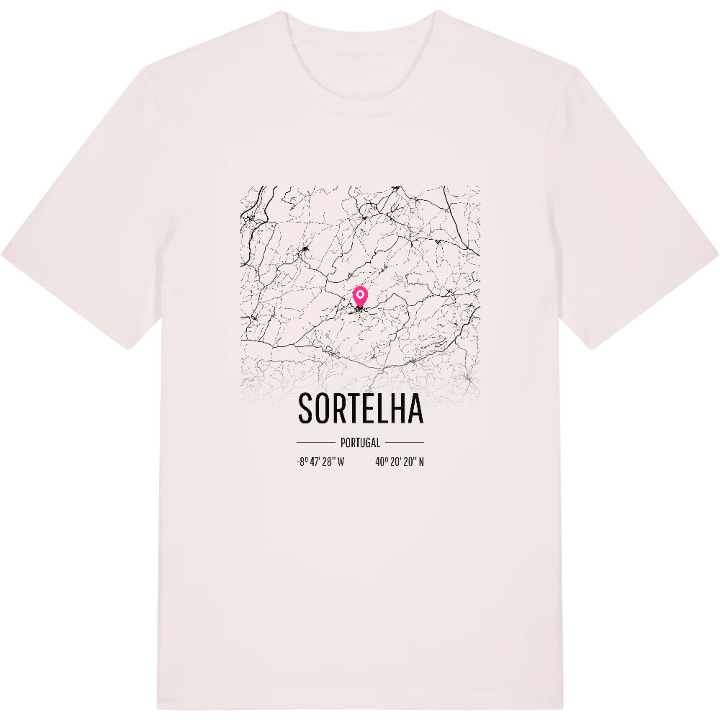 Sortelha kort T-shirt – t-shirt fra PinShirt