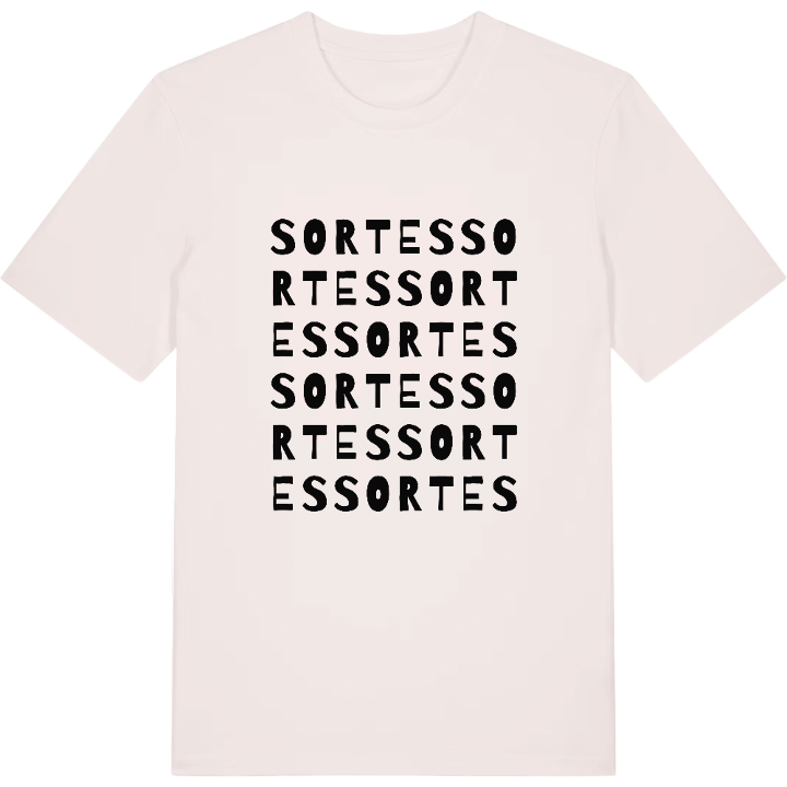 Sortes ordleg T-shirt – t-shirt fra PinShirt