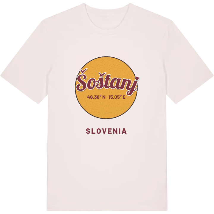 Šoštanj cirkel T-shirt – t-shirt fra PinShirt