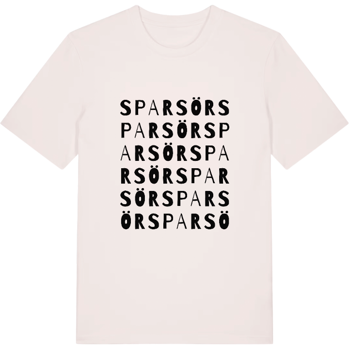 Sparsör ordleg T-shirt – t-shirt fra PinShirt