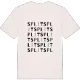 Split ordleg T-shirt