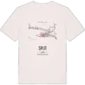 Split kort T-shirt