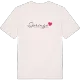 Springe hjerte T-shirt