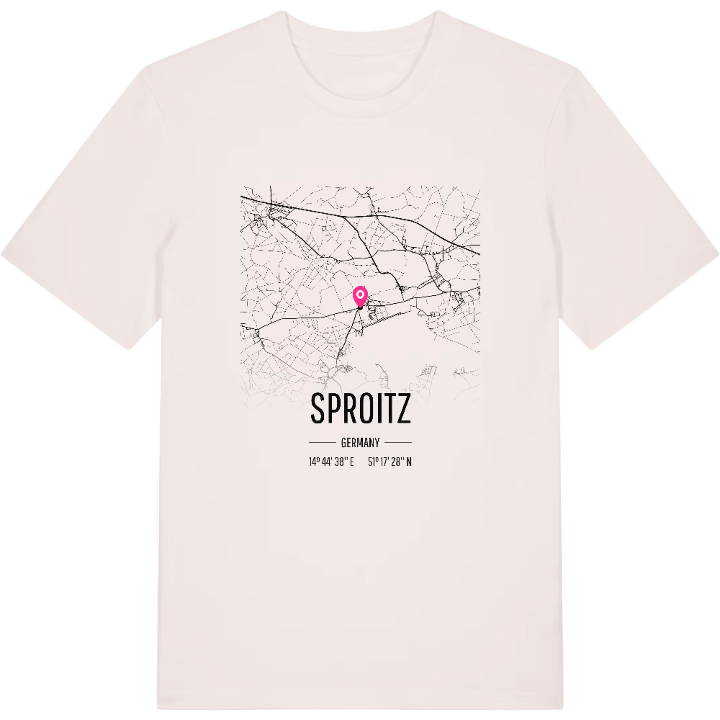 Sproitz kort T-shirt – t-shirt fra PinShirt