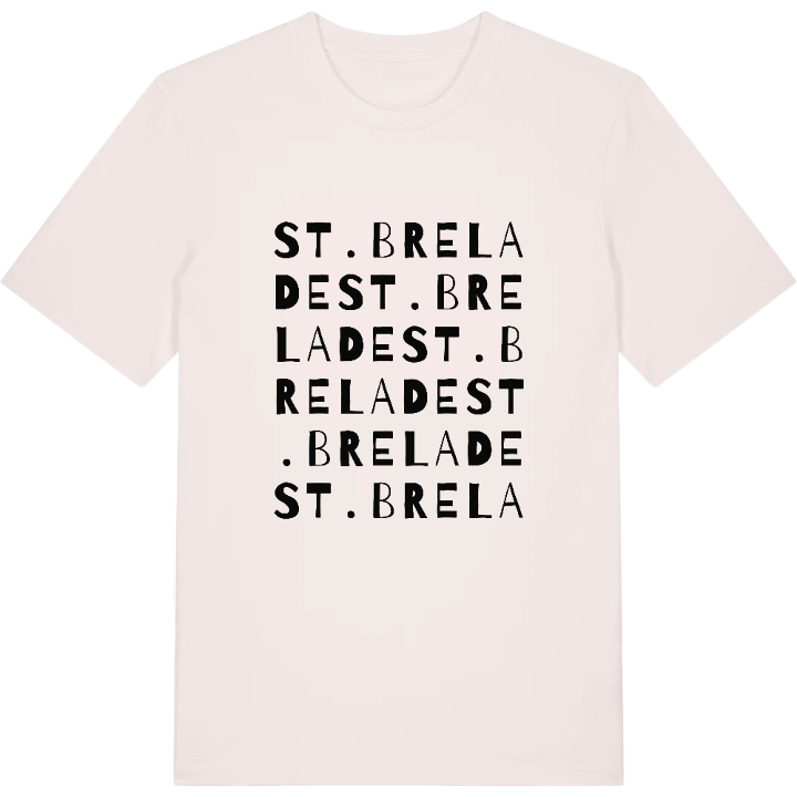 St. Brelade ordleg T-shirt – t-shirt fra PinShirt