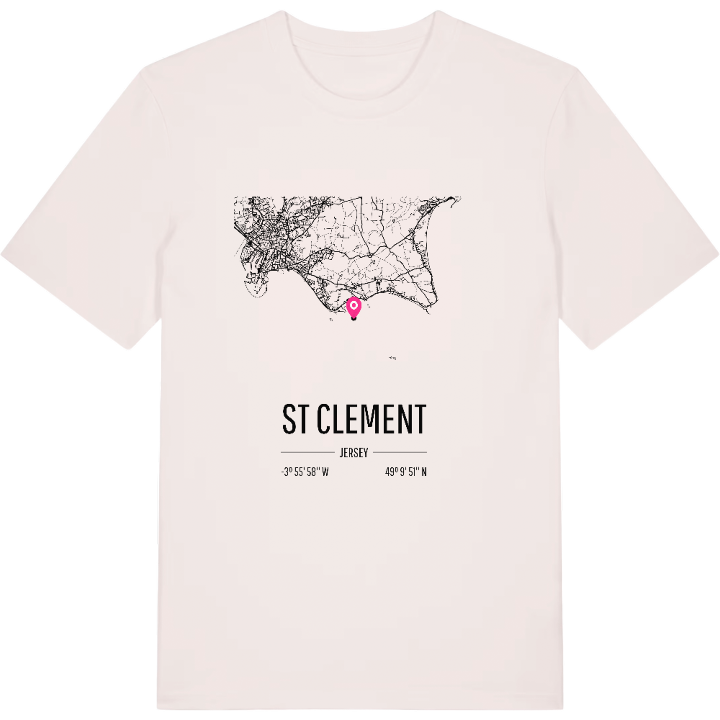 St Clement kort T-shirt – t-shirt fra PinShirt