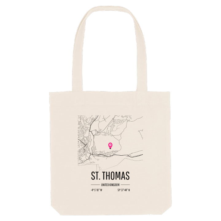 St. Thomas kort mulepose – mulepose fra PinShirt
