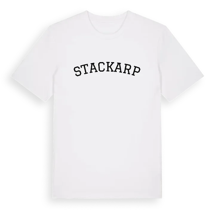 Stackarp böjd t-shirt – t-shirt fra PinShirt