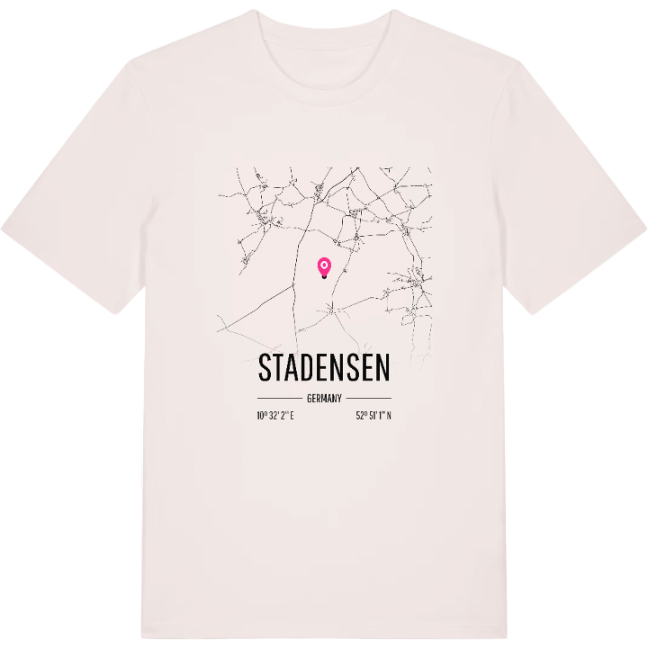 Stadensen kort T-shirt – t-shirt fra PinShirt