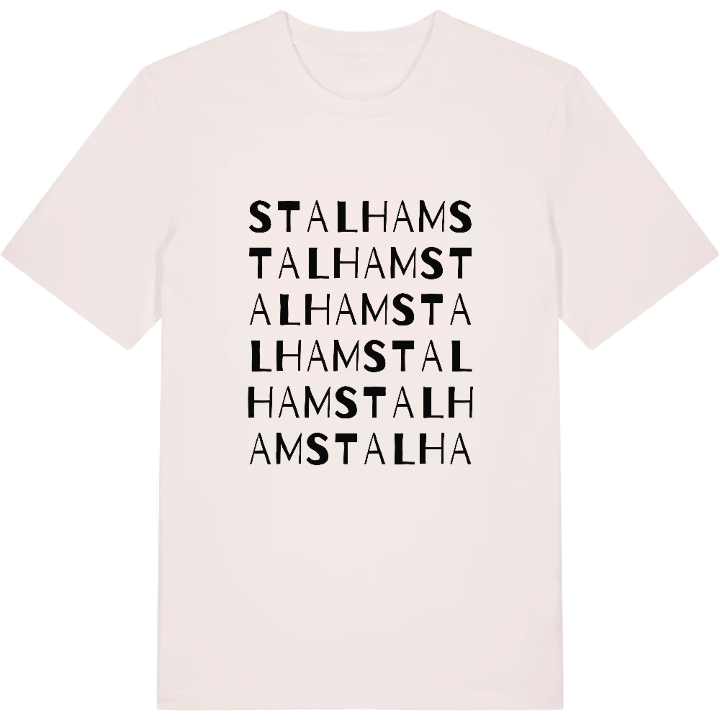 Stalham ordleg T-shirt – t-shirt fra PinShirt