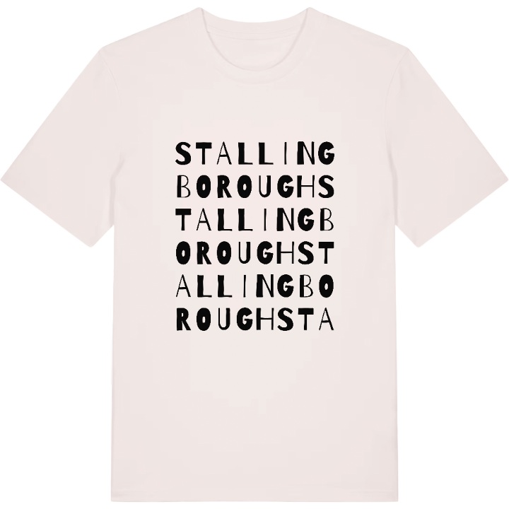 Stallingborough ordleg T-shirt – t-shirt fra PinShirt