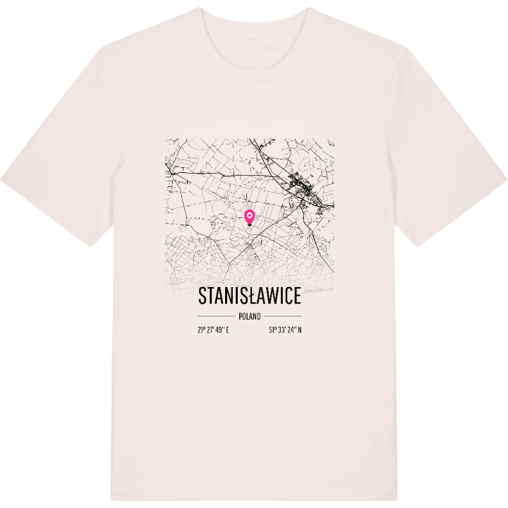 Stanisławice kort T-shirt – t-shirt fra PinShirt