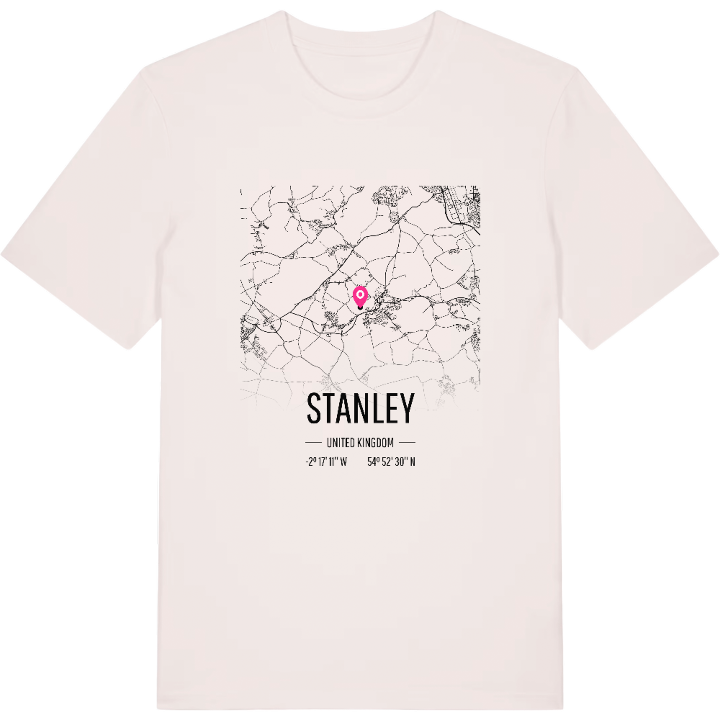 Stanley kort T-shirt – t-shirt fra PinShirt