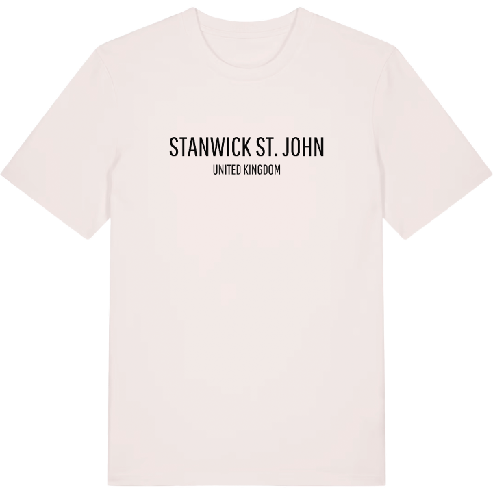 Stanwick St. John i Storbritannien T-shirt – t-shirt fra PinShirt