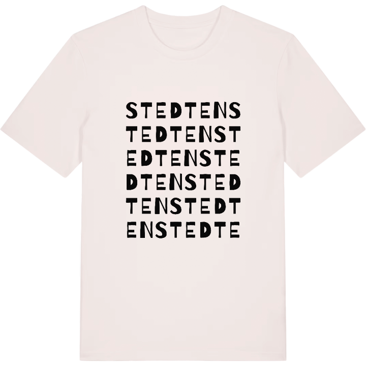 Stedten ordleg T-shirt – t-shirt fra PinShirt