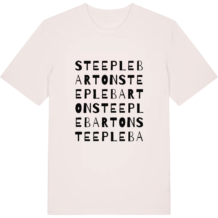 Steeple Barton ordleg T-shirt – t-shirt fra PinShirt