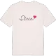 Stein hjerte T-shirt