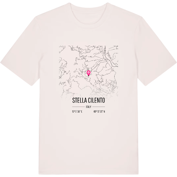 Stella Cilento kort T-shirt – t-shirt fra PinShirt