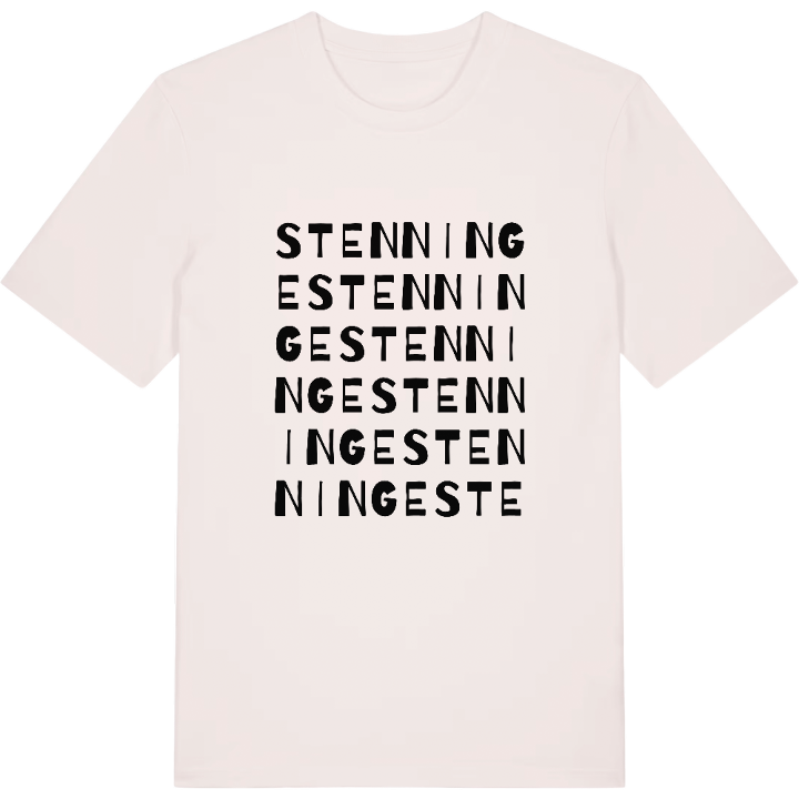 Stenninge ordleg T-shirt – t-shirt fra PinShirt