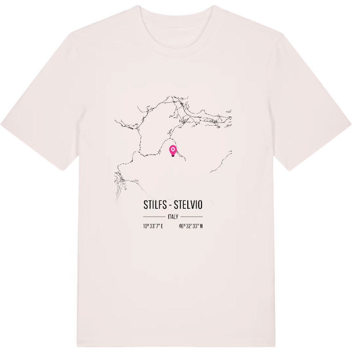 Stilfs - Stelvio kort T-shirt – t-shirt fra PinShirt