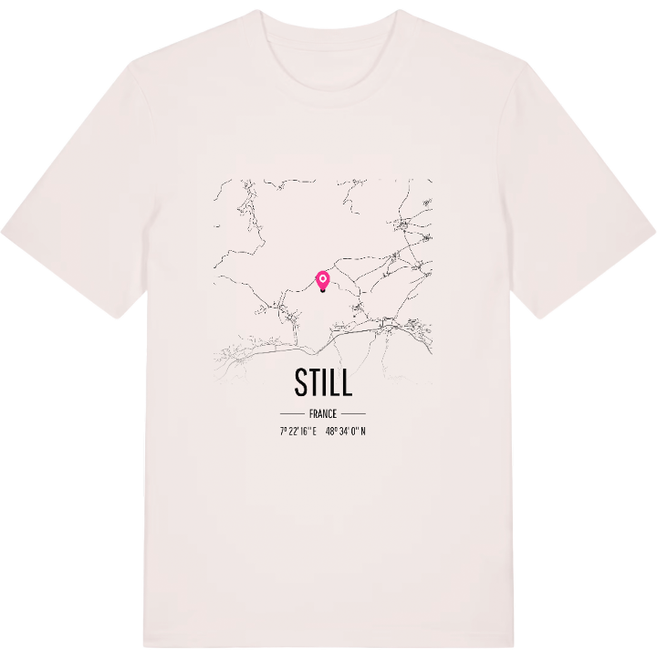 Still kort T-shirt – t-shirt fra PinShirt