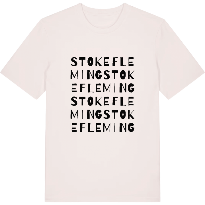 Stoke Fleming ordleg T-shirt – t-shirt fra PinShirt