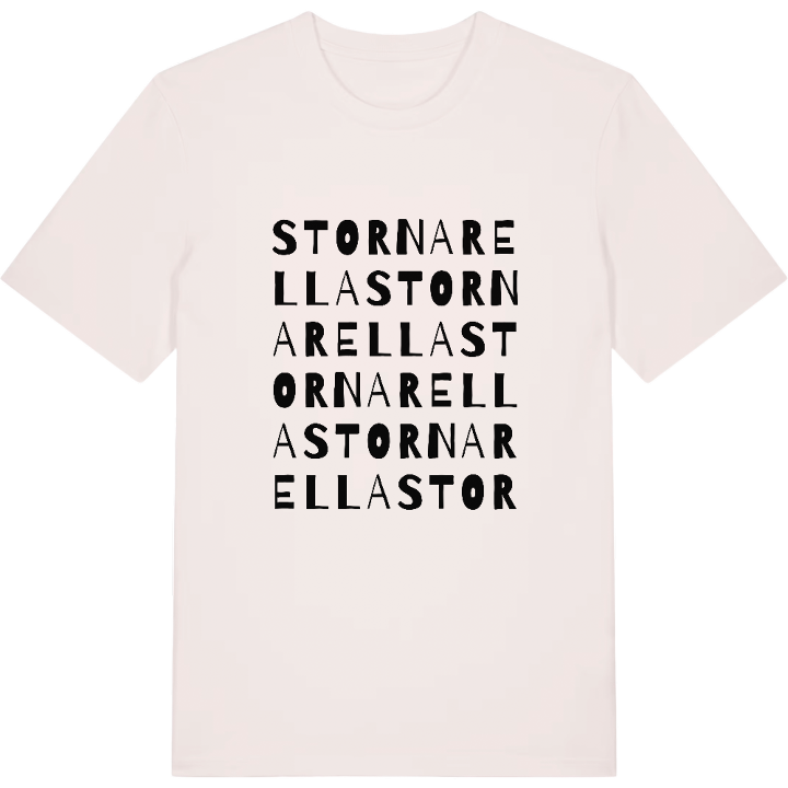 Stornarella ordleg T-shirt – t-shirt fra PinShirt