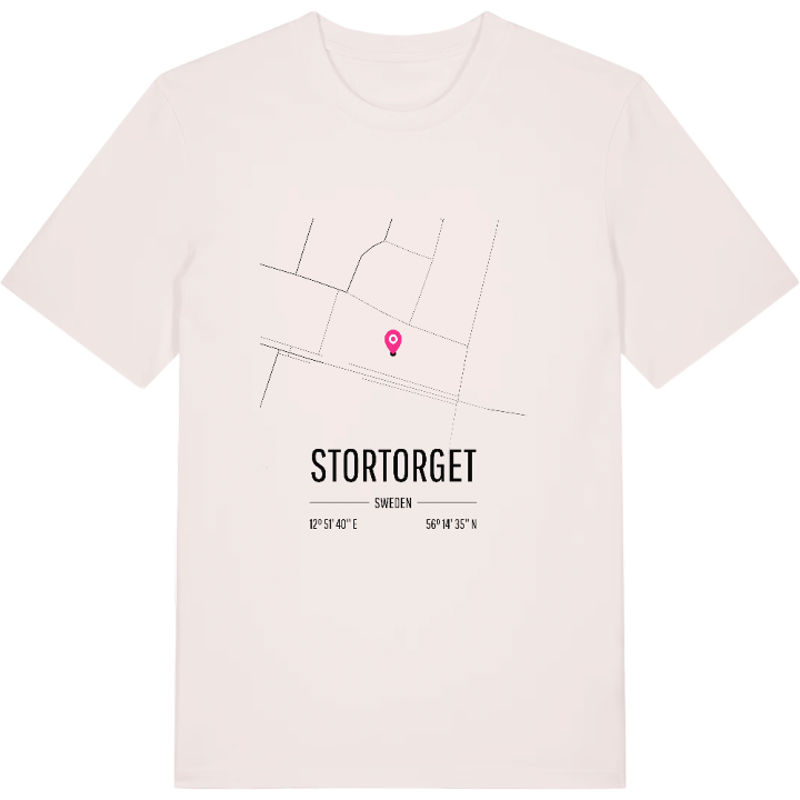 Stortorget kort T-shirt – t-shirt fra PinShirt