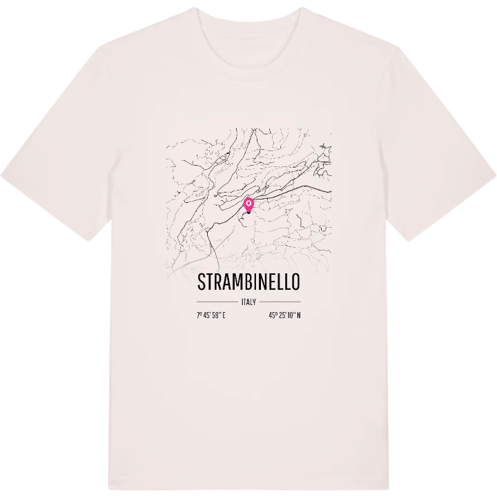 Strambinello kort T-shirt – t-shirt fra PinShirt