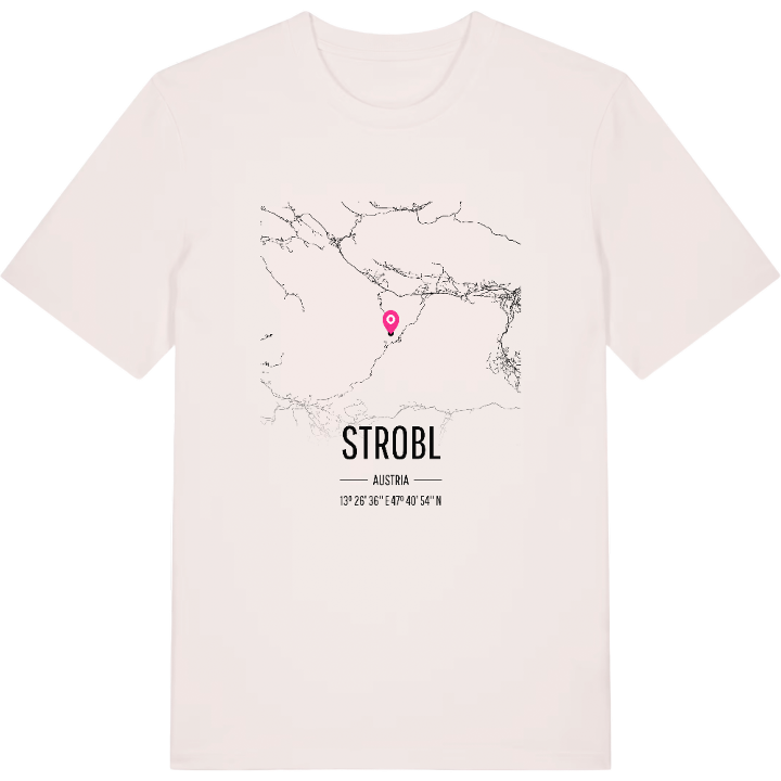 Strobl kort T-shirt – t-shirt fra PinShirt