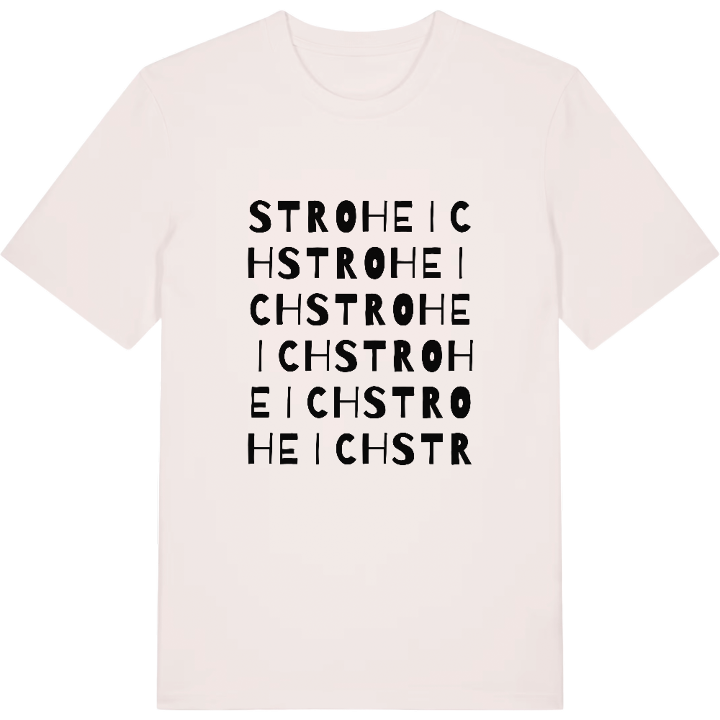 Stroheich ordleg T-shirt – t-shirt fra PinShirt