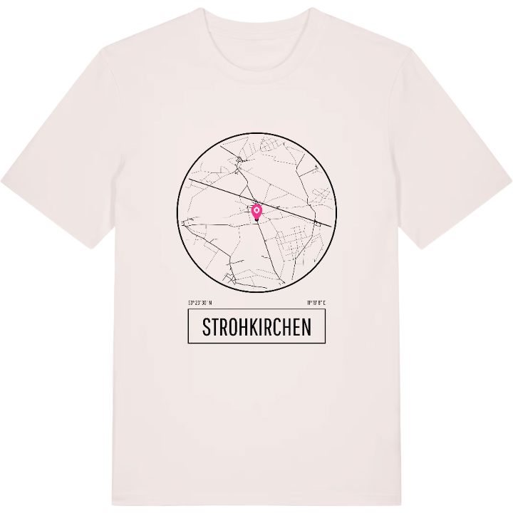 Strohkirchen T-shirt – t-shirt fra PinShirt