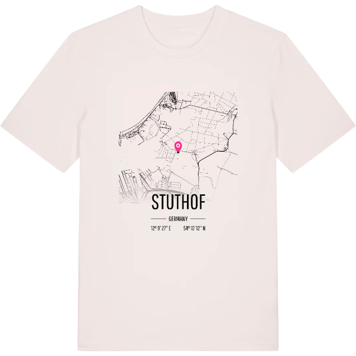 Stuthof kort T-shirt – t-shirt fra PinShirt