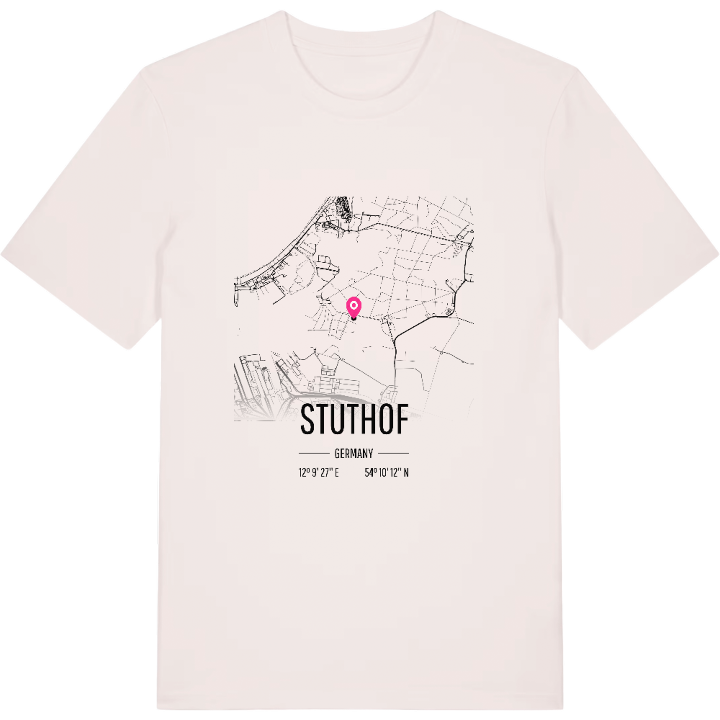 Stuthof kort T-shirt – t-shirt fra PinShirt