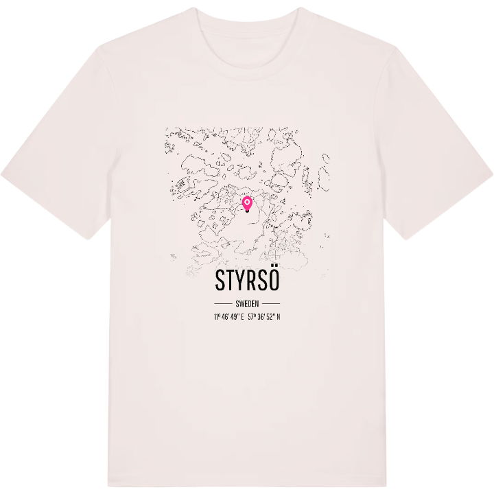 Styrsö kort T-shirt – t-shirt fra PinShirt