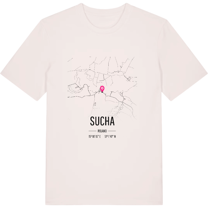 Sucha kort T-shirt – t-shirt fra PinShirt
