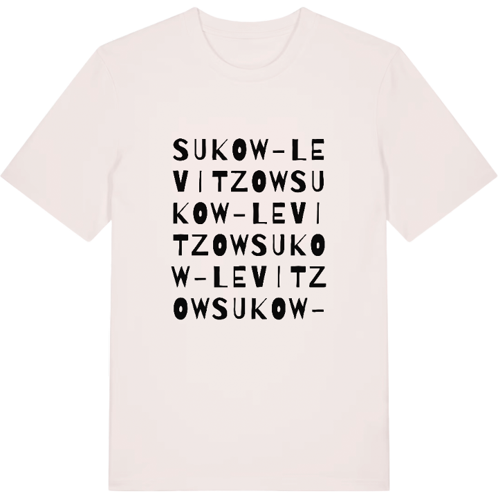 Sukow-Levitzow ordleg T-shirt – t-shirt fra PinShirt