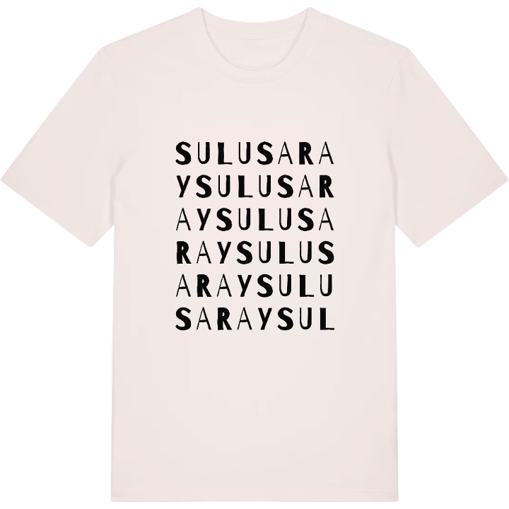 Sulusaray ordleg T-shirt – t-shirt fra PinShirt