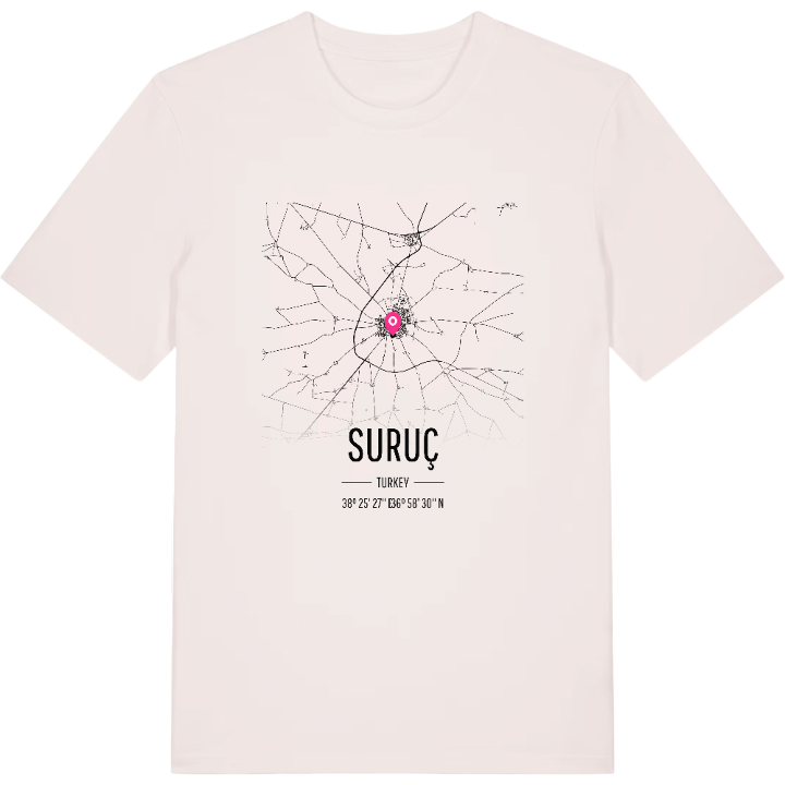 Suruç kort T-shirt – t-shirt fra PinShirt
