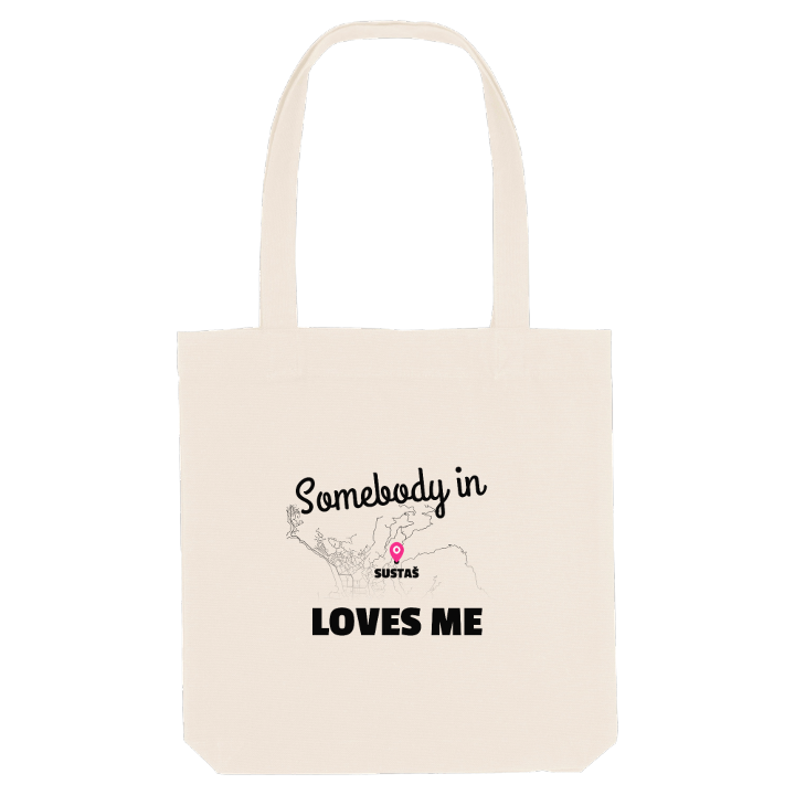 Nogen i Sustaš elsker mig mulepose – mulepose fra PinShirt